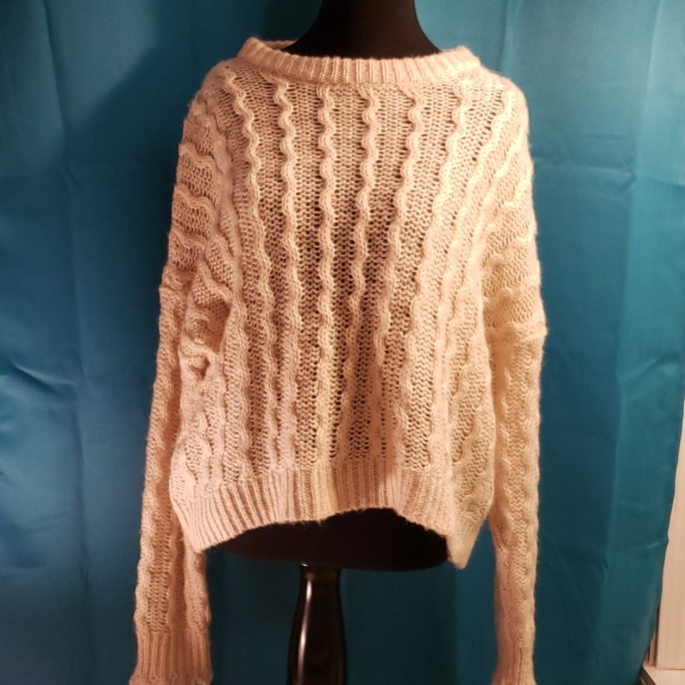 H&M Cream Knit Sweater